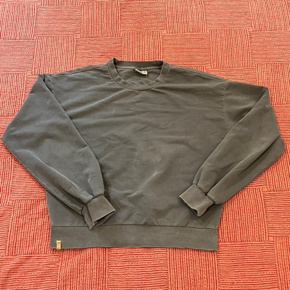 tentree organic cotton women’s size small Gray Crewneck Top - Picture 1 of 11